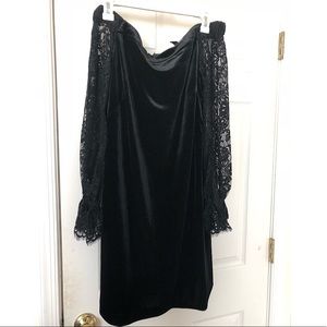 Velvet & Lace White House Black Market Dress